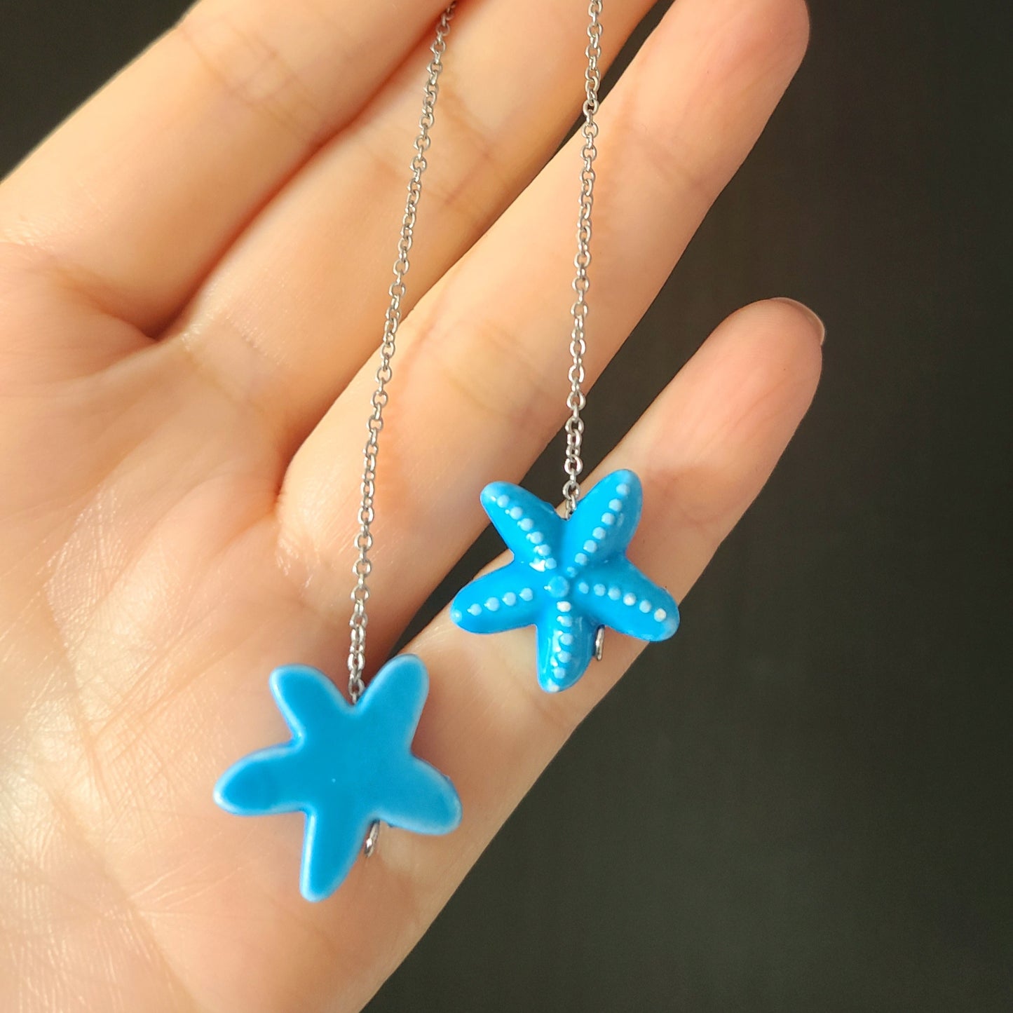 Starfish earrings