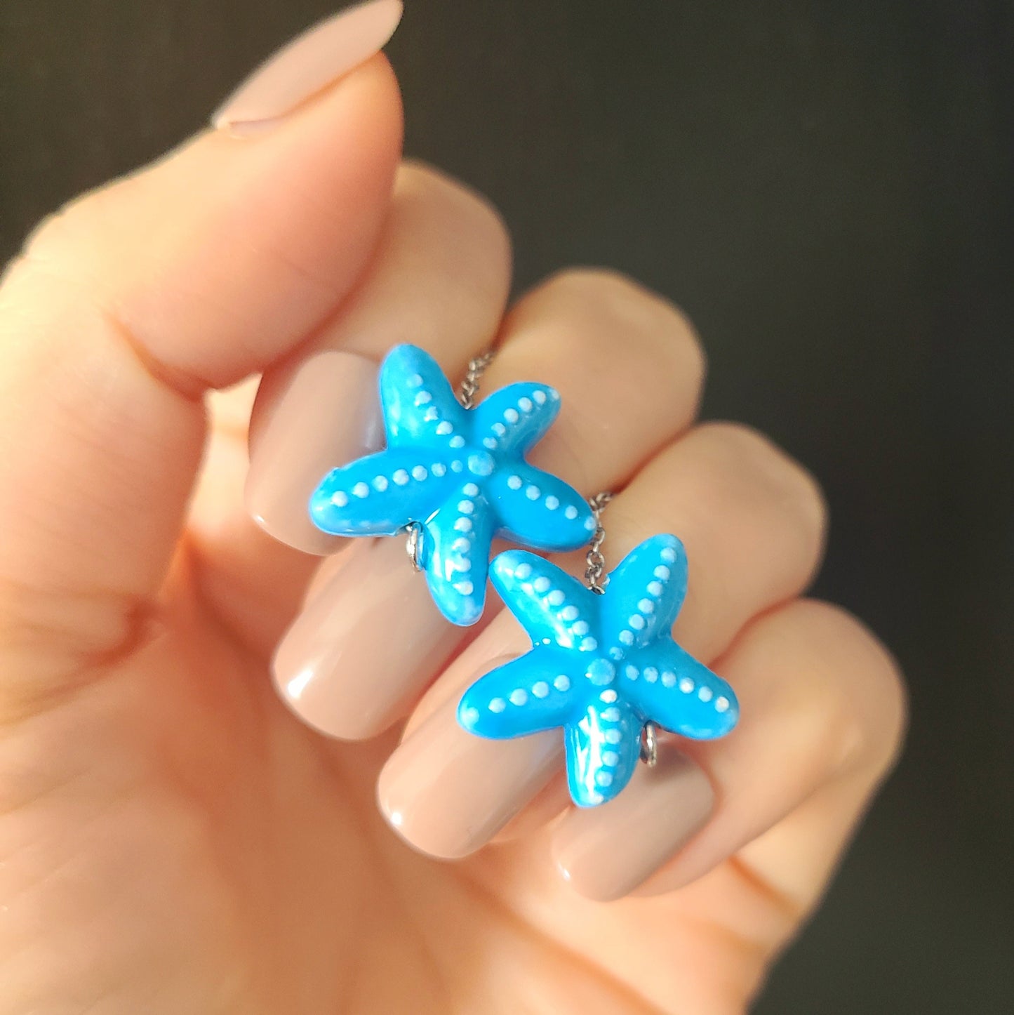 Starfish earrings