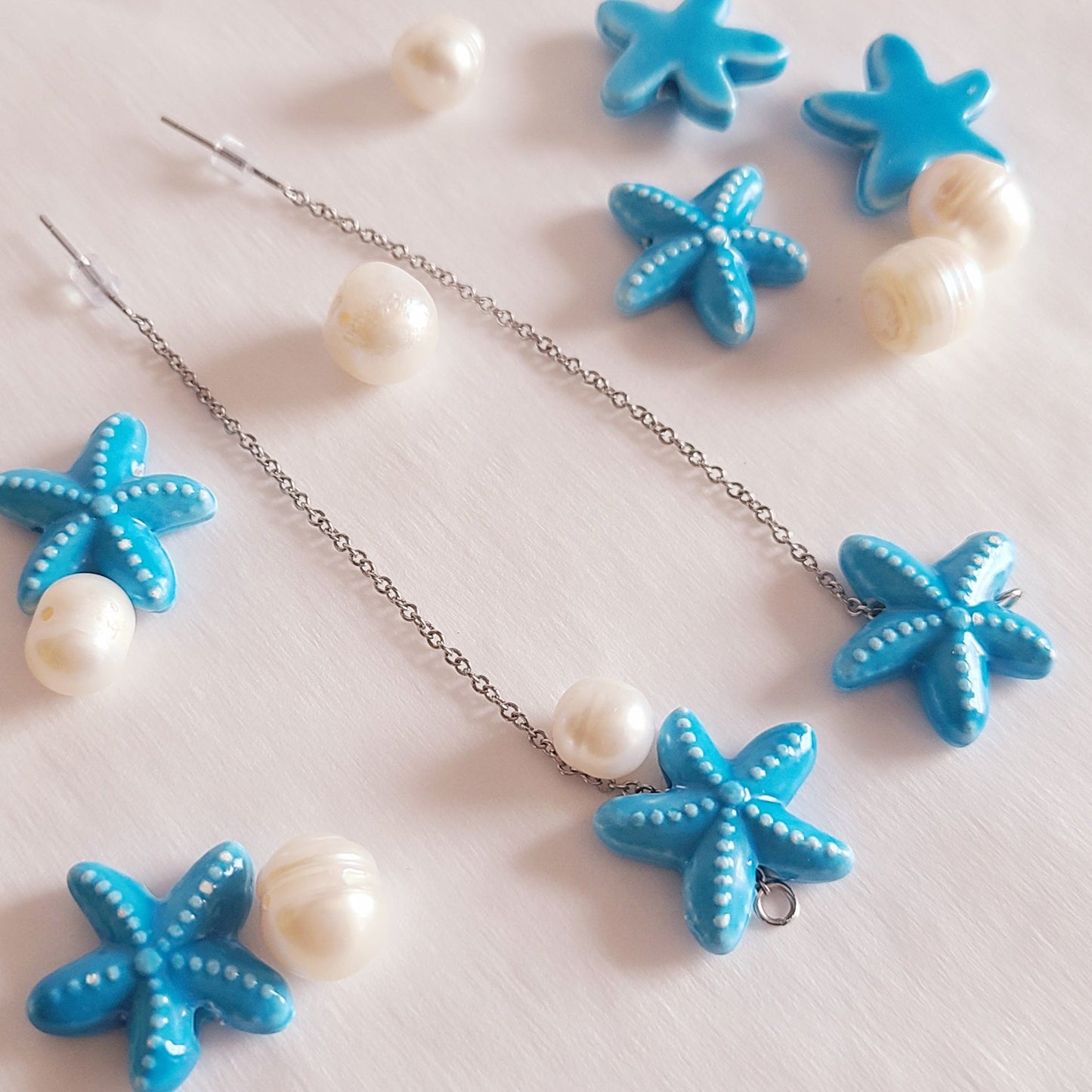 Starfish earrings