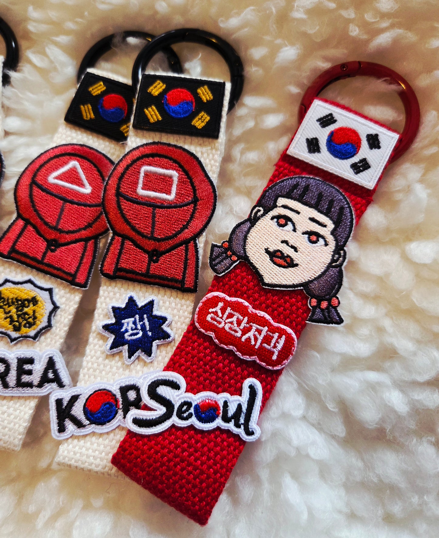 Squid Game Keychain, Charm