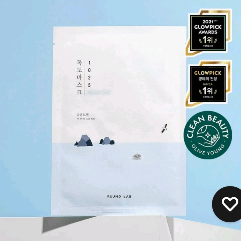 1025 Dokdo Moisturizing Water Gel Mask 30 ml X 1 Sheet