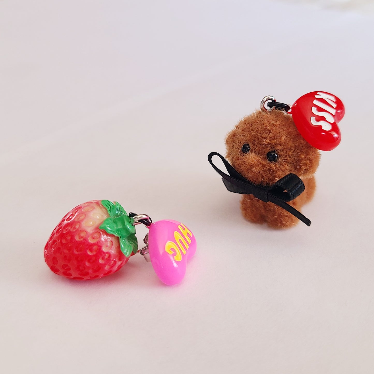 Puppy and Strawberry Earrings
