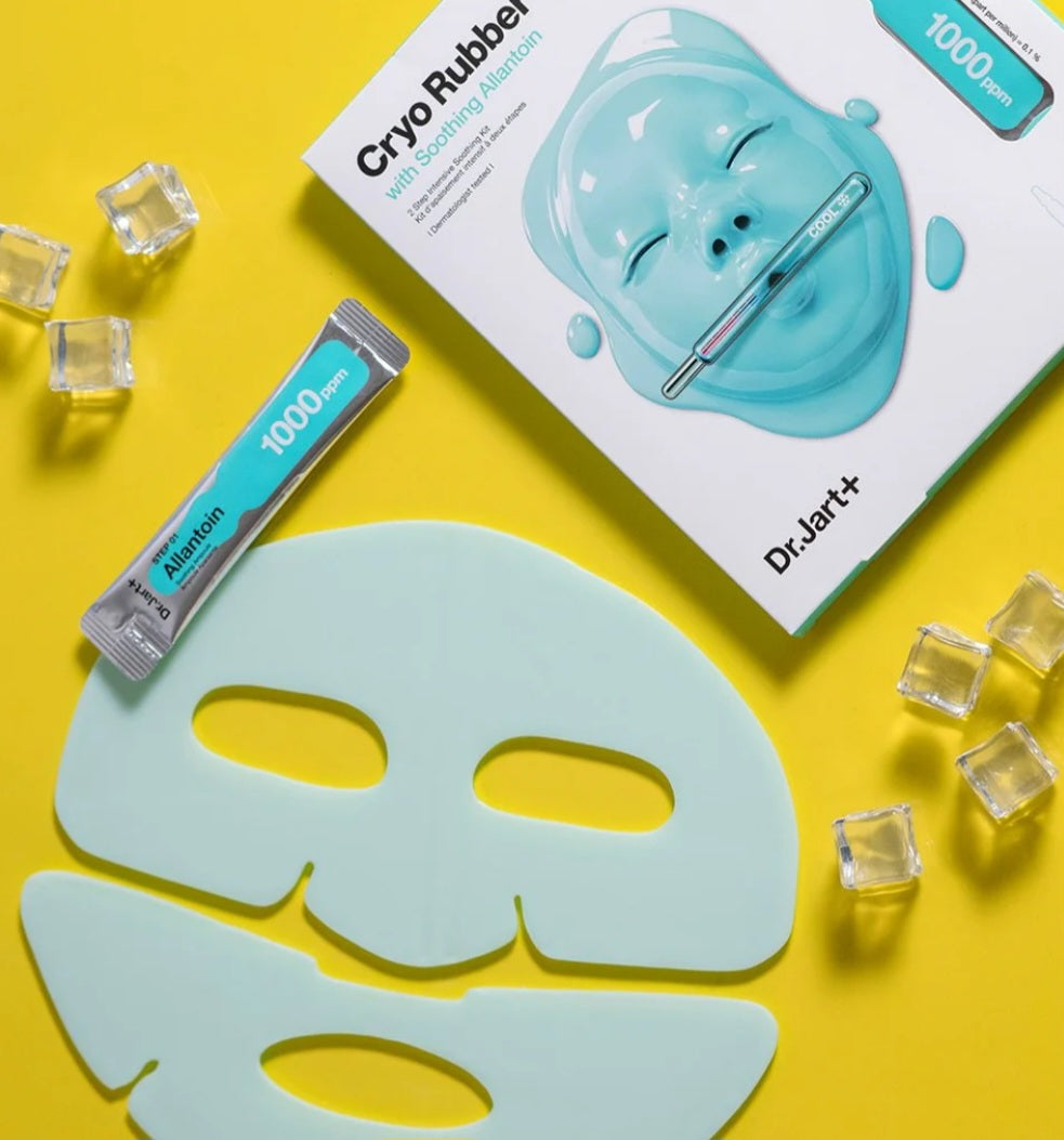 Cryo Rubber™ Soothing Face Mask X 1 sheet Green