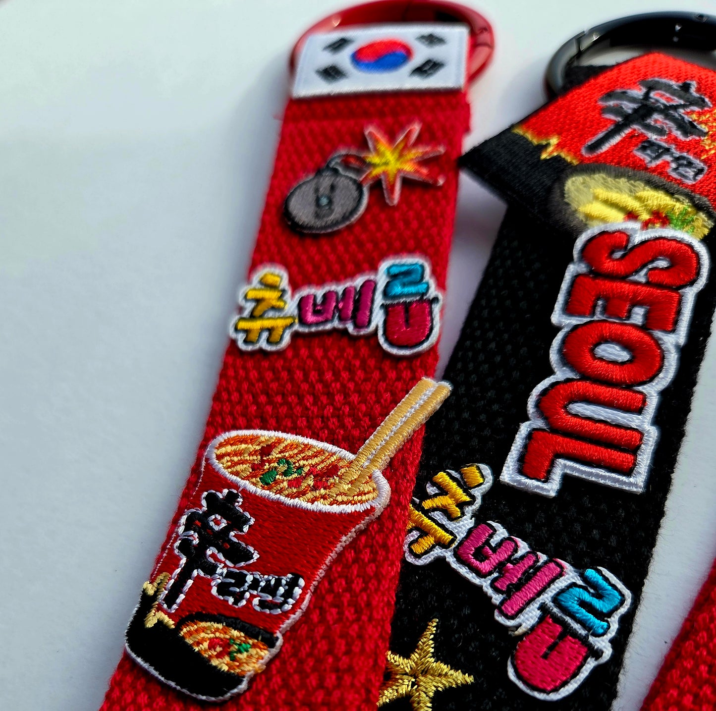 Korean Noodle Ramyun Keychain, Charm