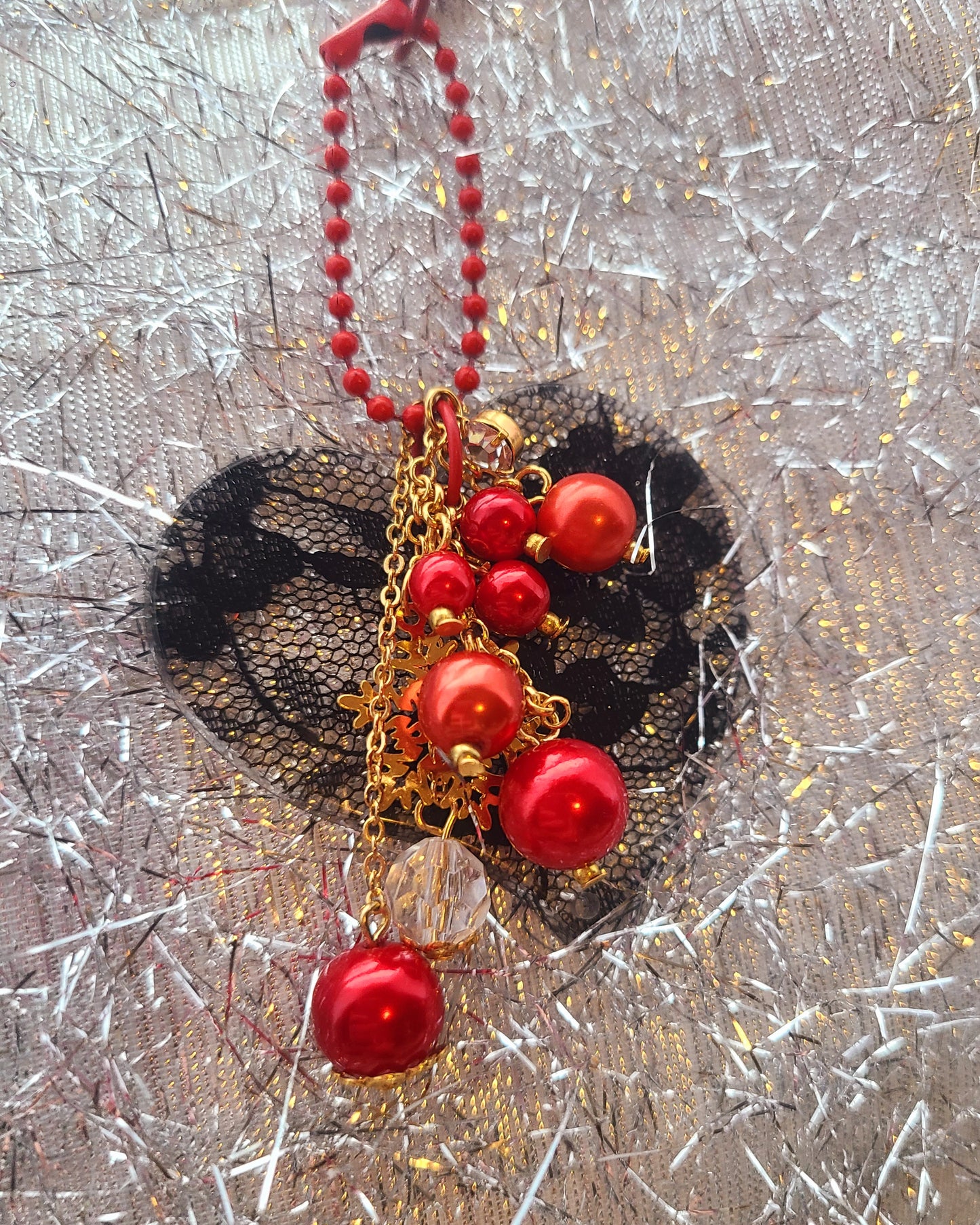 Heart Keychain, Bag Charm