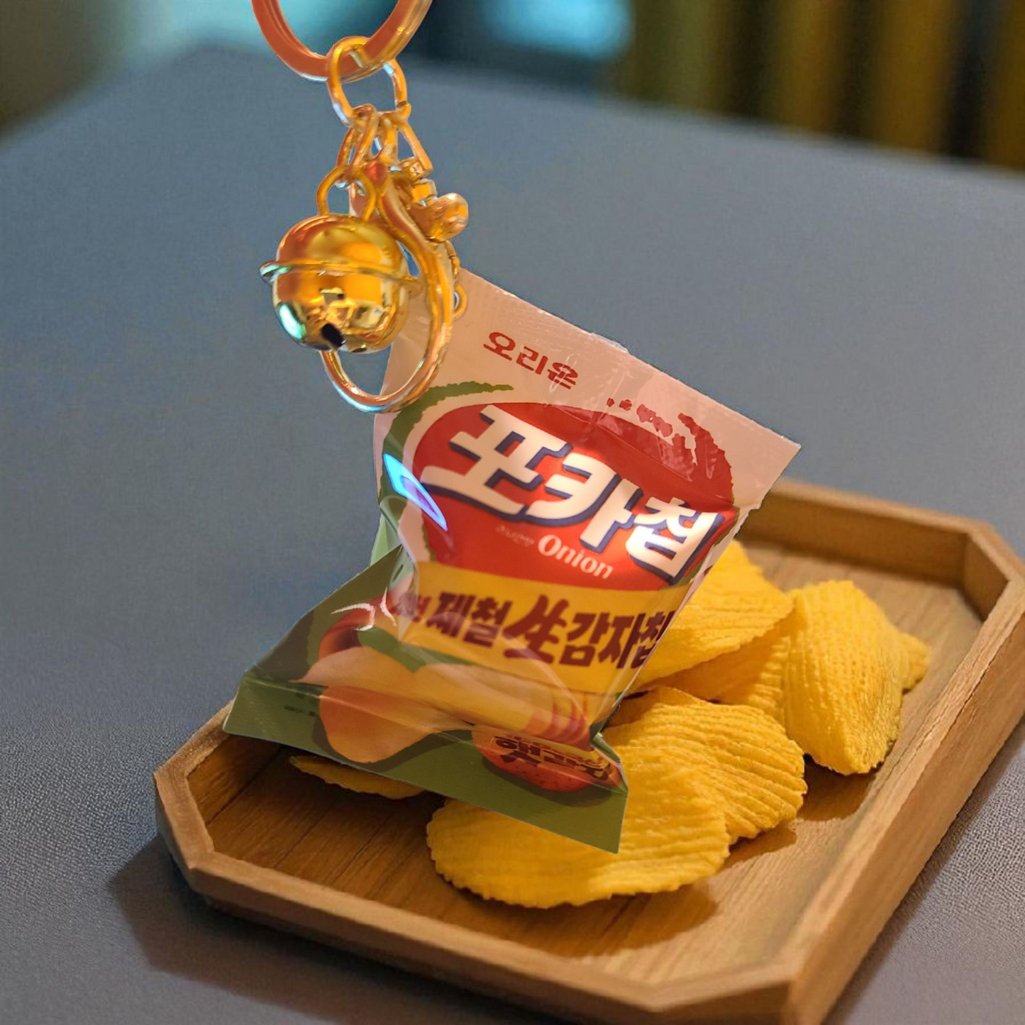 Korean snack key chain Charm for bag
