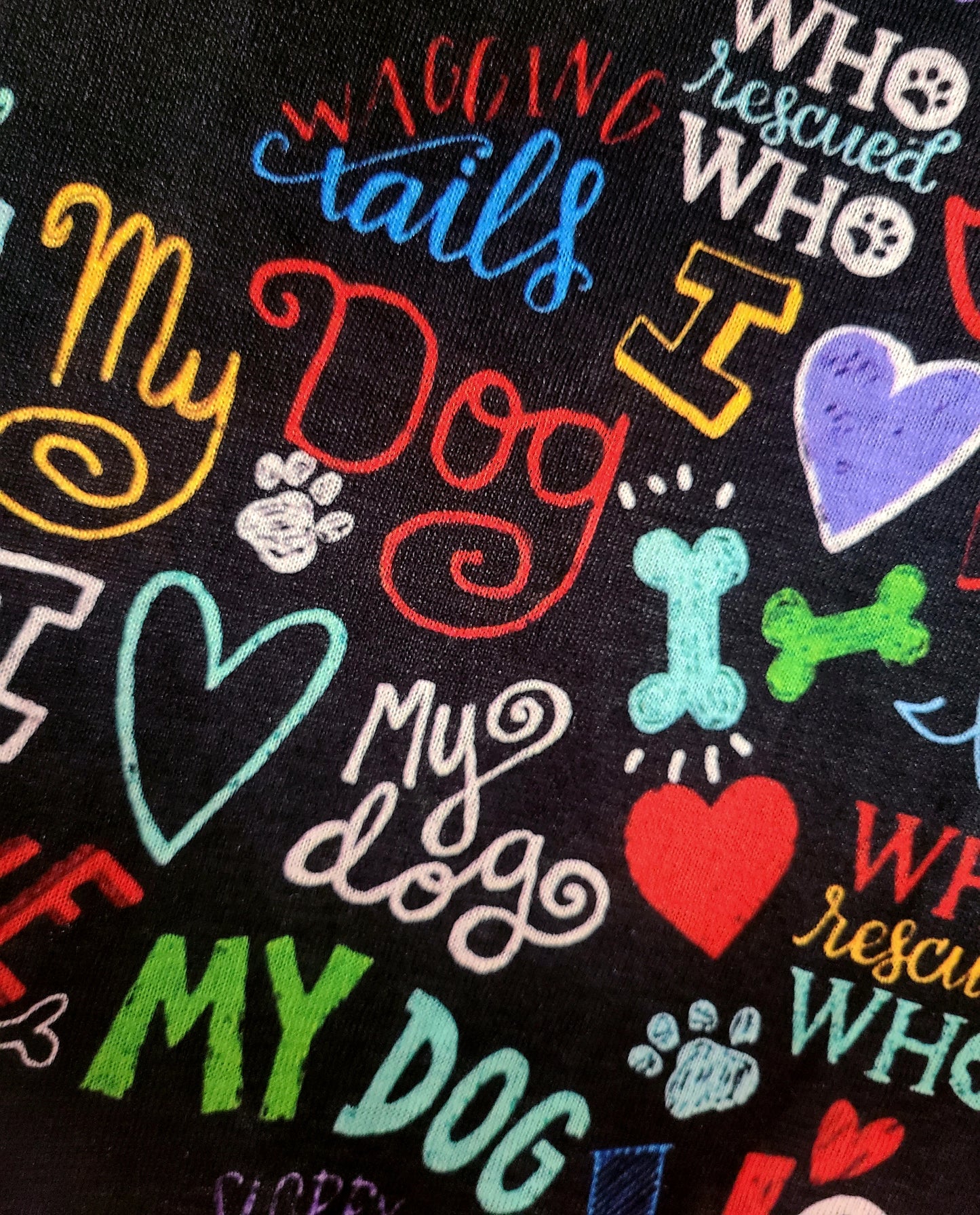 I Love My Dog Crop top