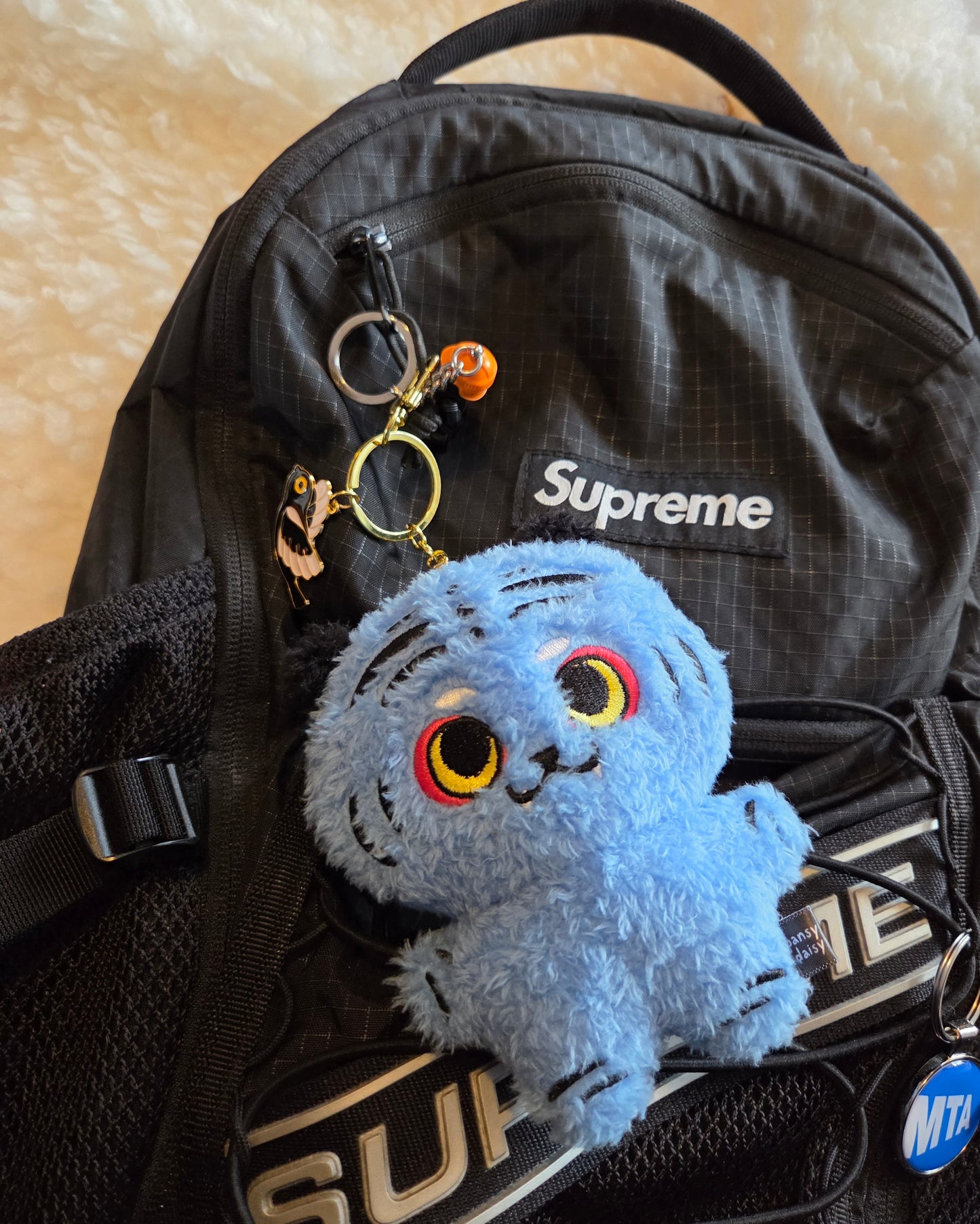 Eco-friendly Derpy Plush Keychain, Charm