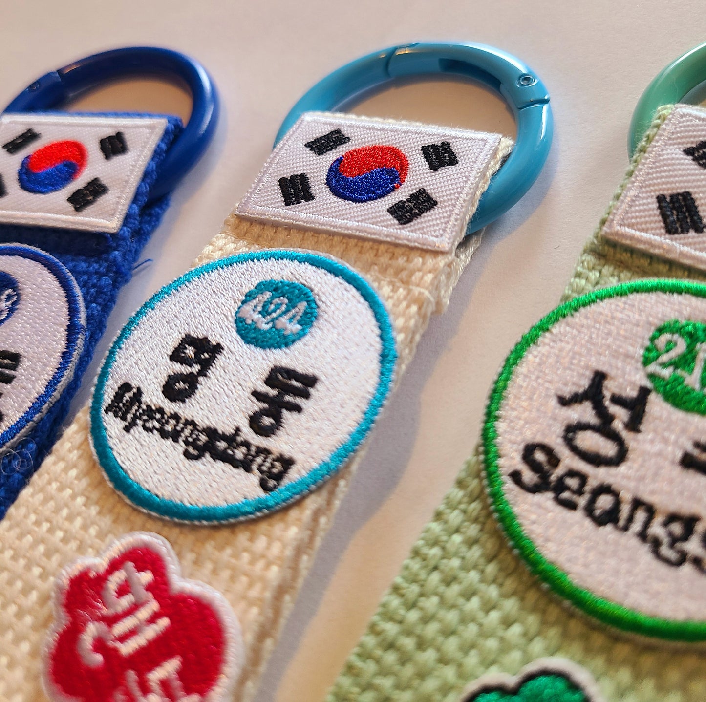 Seoul Subway station Keychain Charm
