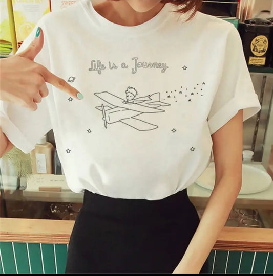 Little Prince White T-shirt