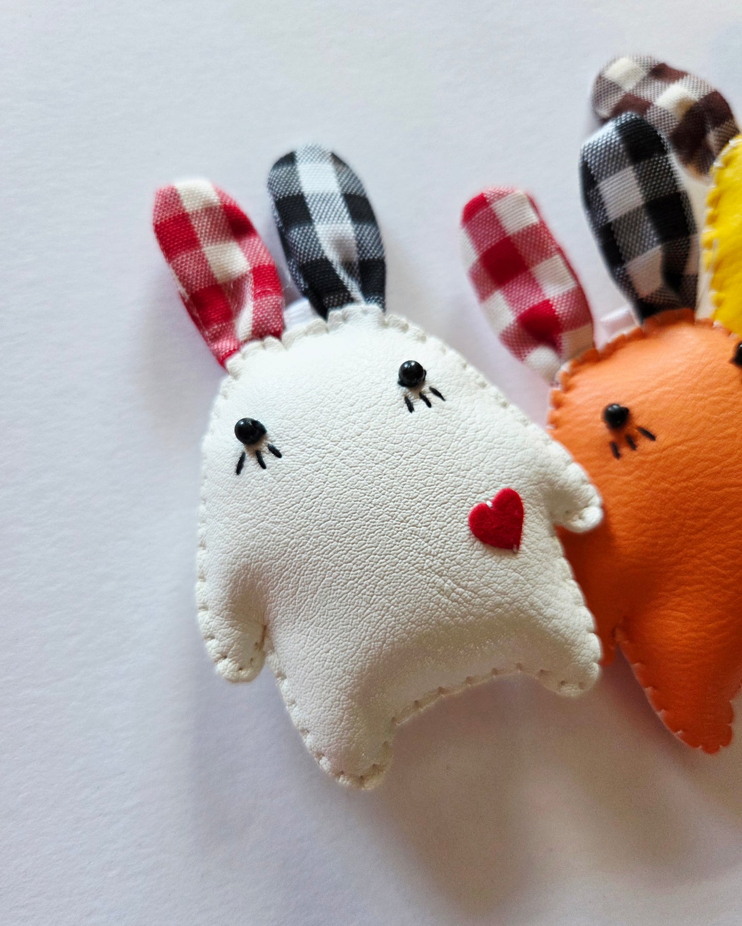 Clear Bag with Cutie Keychain Charm