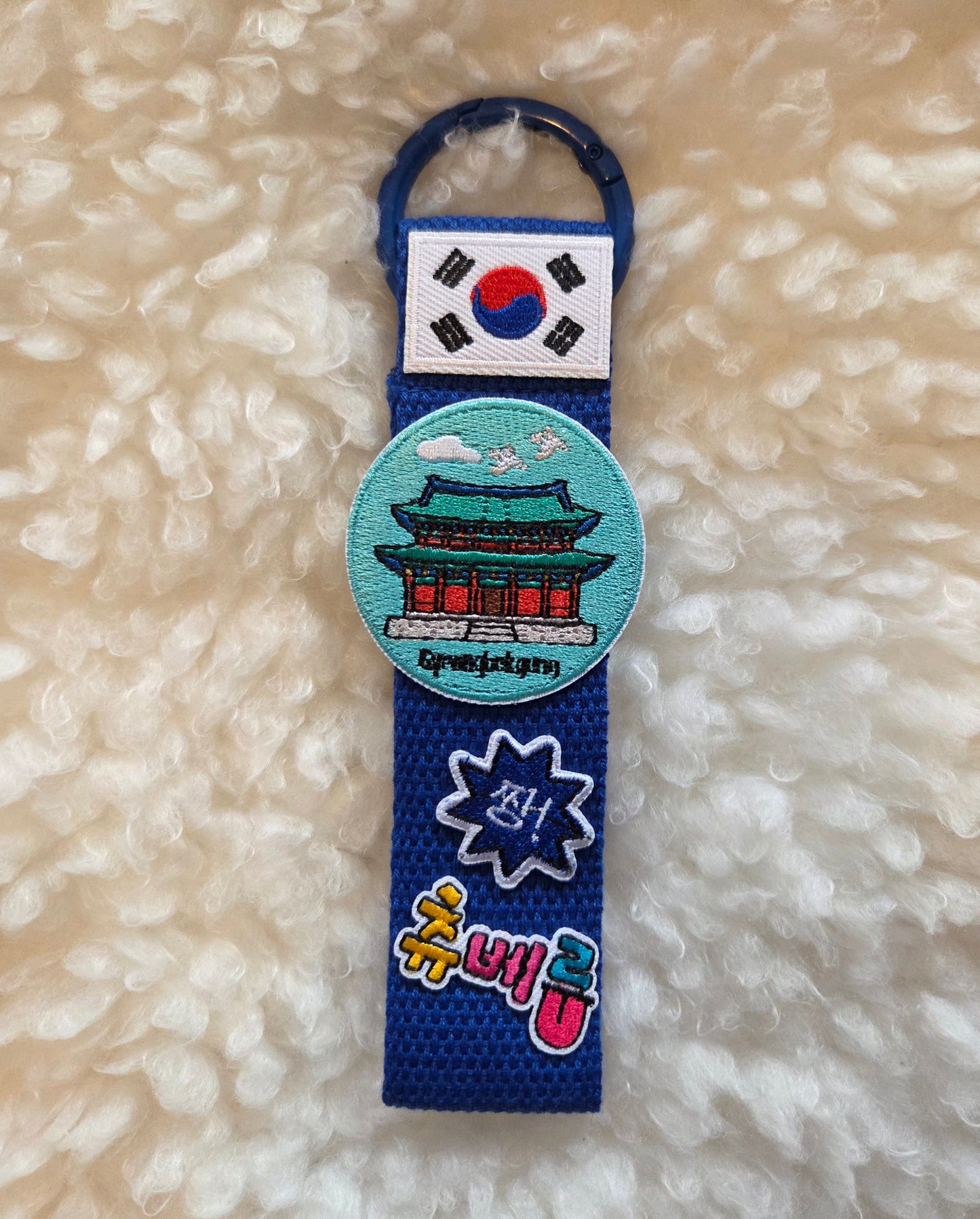 Gwanghwamun, Gyeongbokgung Palace, Namsan Tower, Namdaemun, Seoul Keychain, Charm