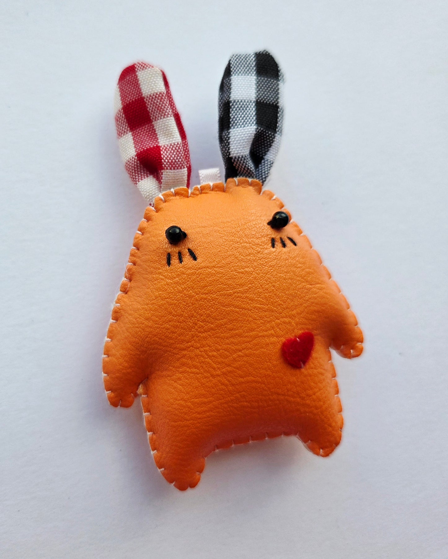 Clear Bag with Cutie Keychain Charm