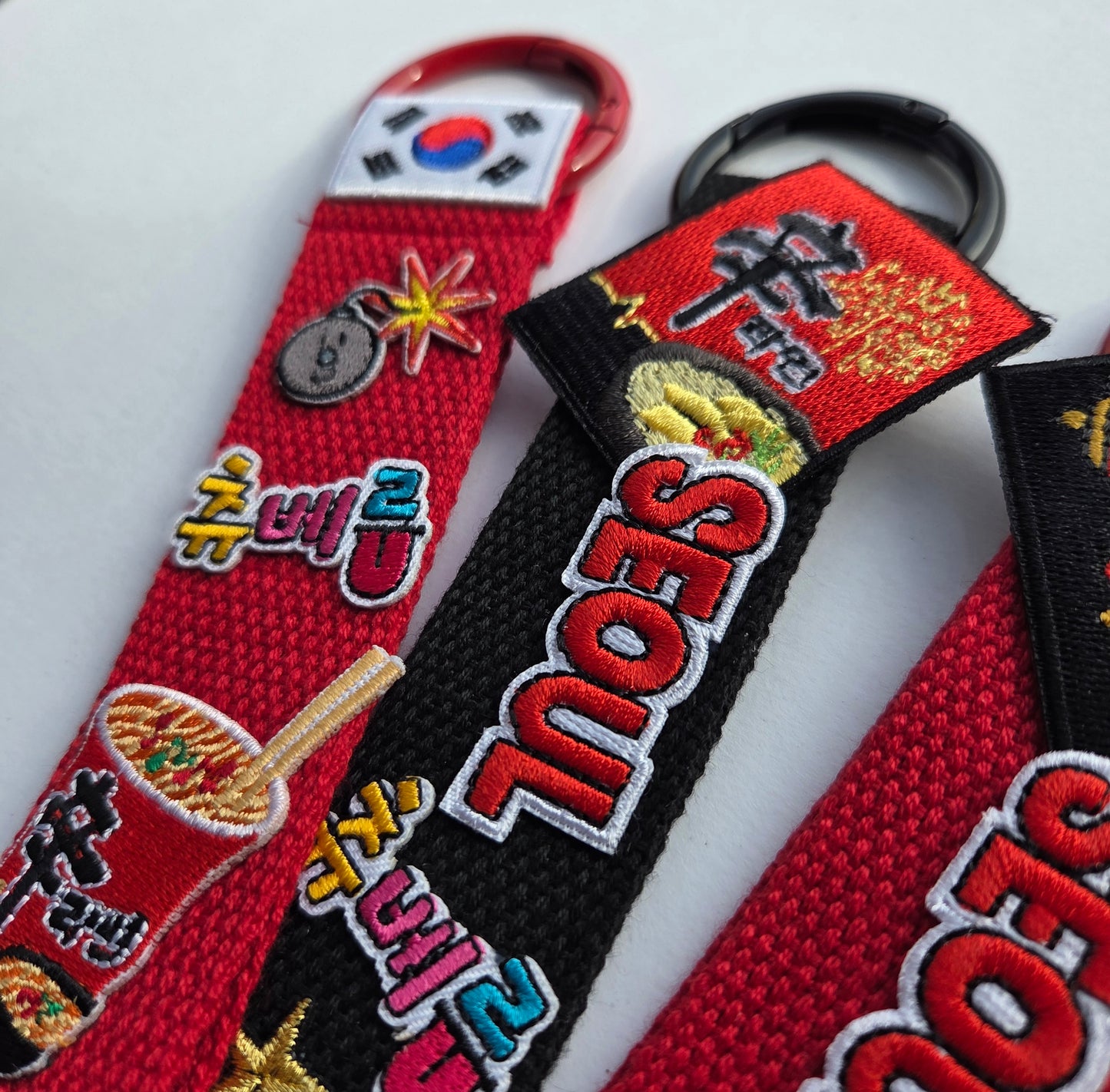 Korean Noodle Ramyun Keychain, Charm