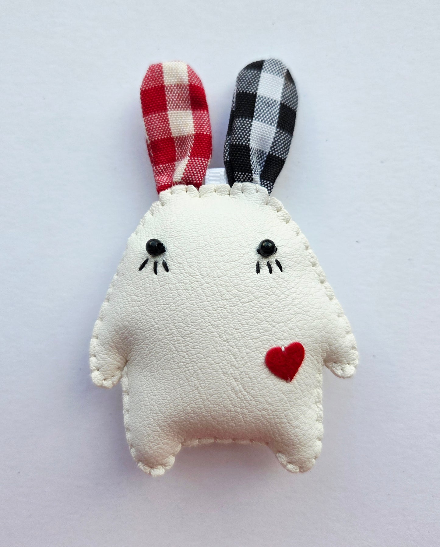 Clear Bag with Cutie Keychain Charm