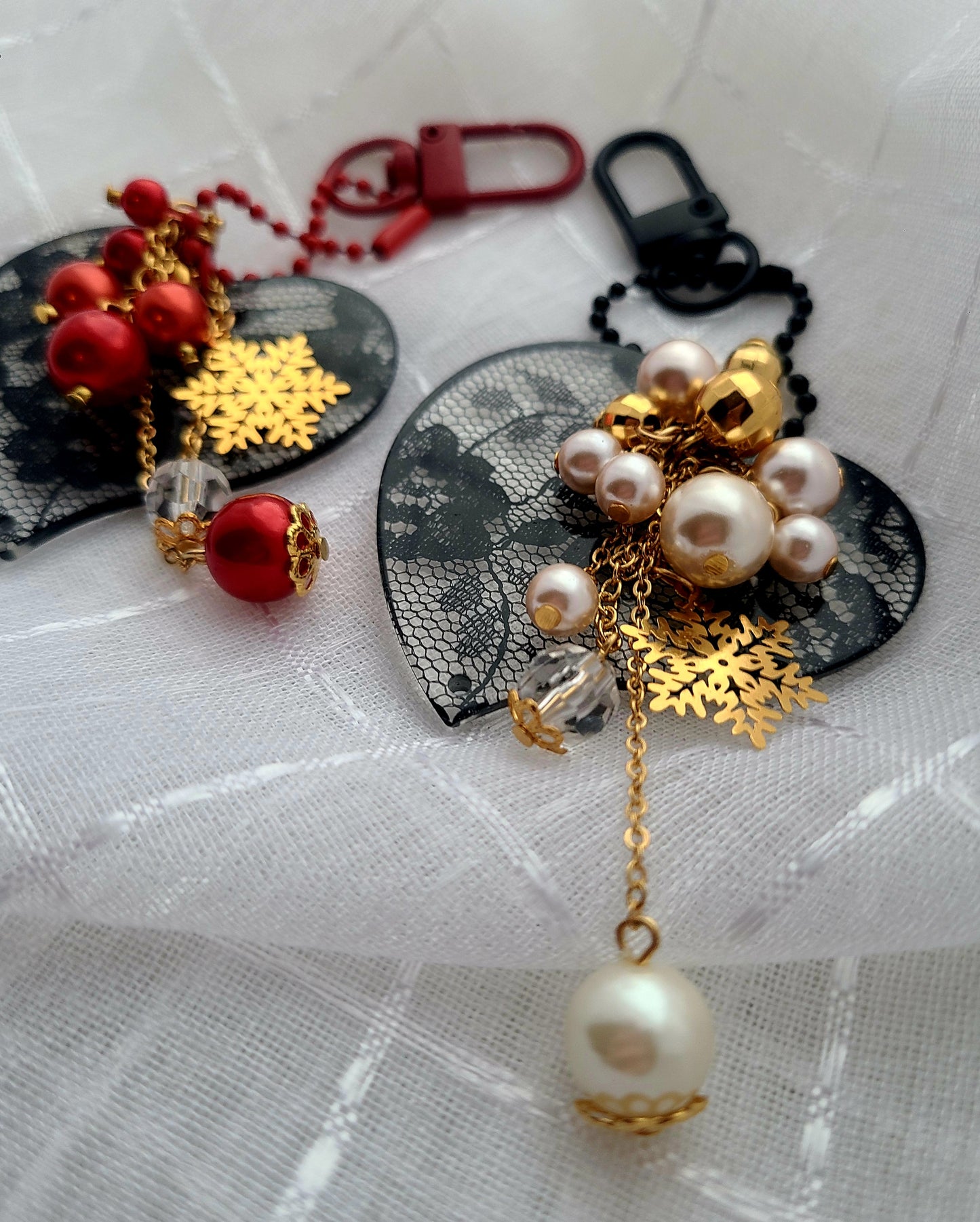 Heart Keychain, Bag Charm