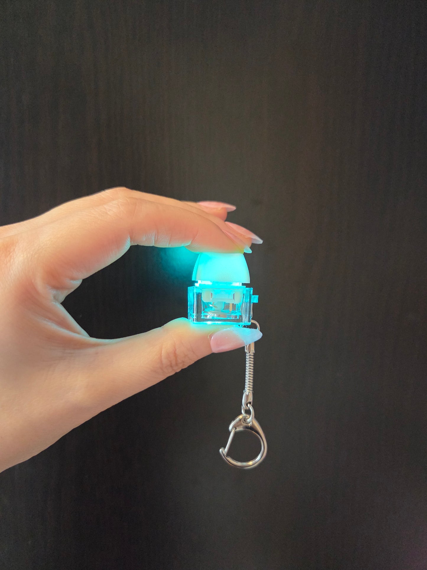 Korean Flag, Taegeuk Keyboard Keycap LED Light Keychain