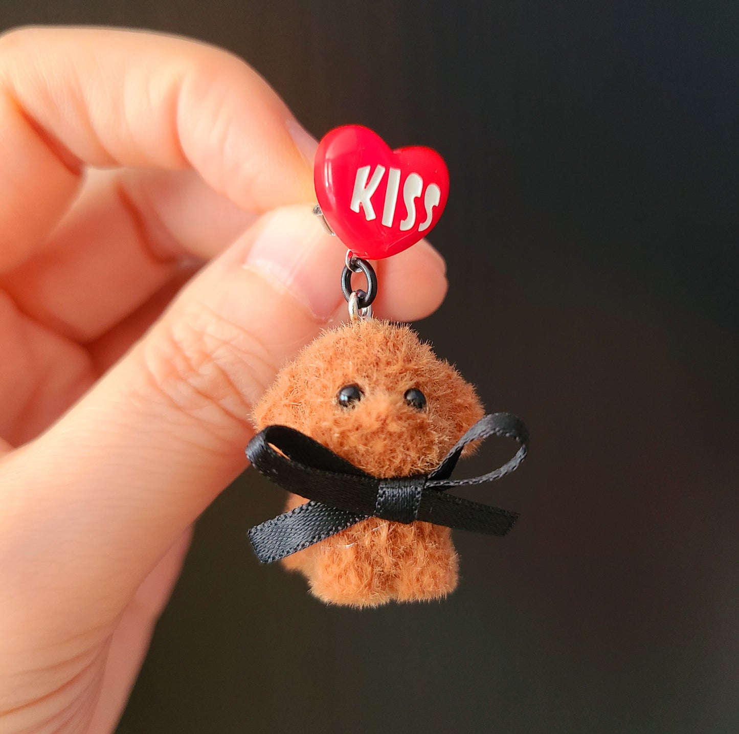 Puppy and Strawberry Earrings