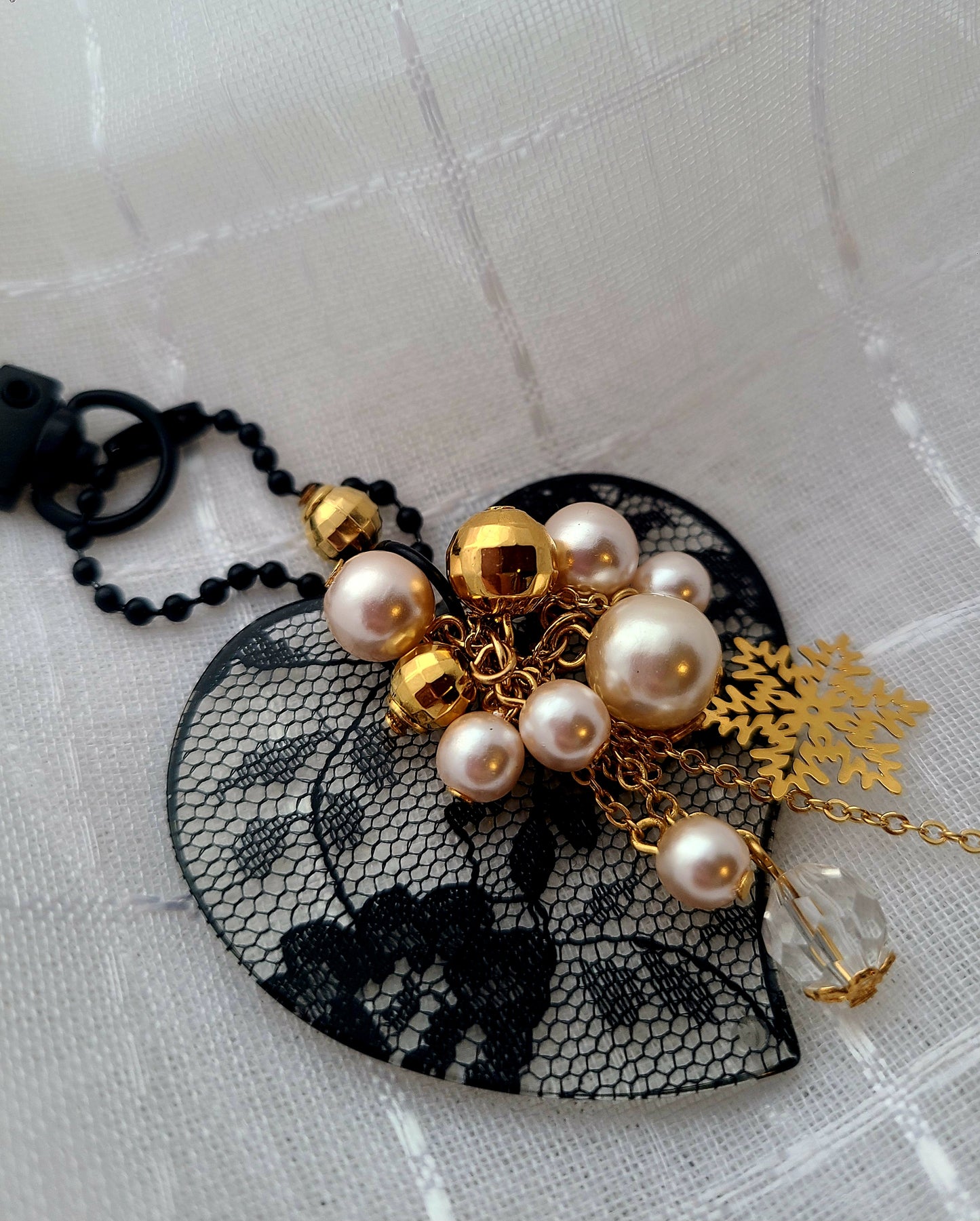 Heart Keychain, Bag Charm