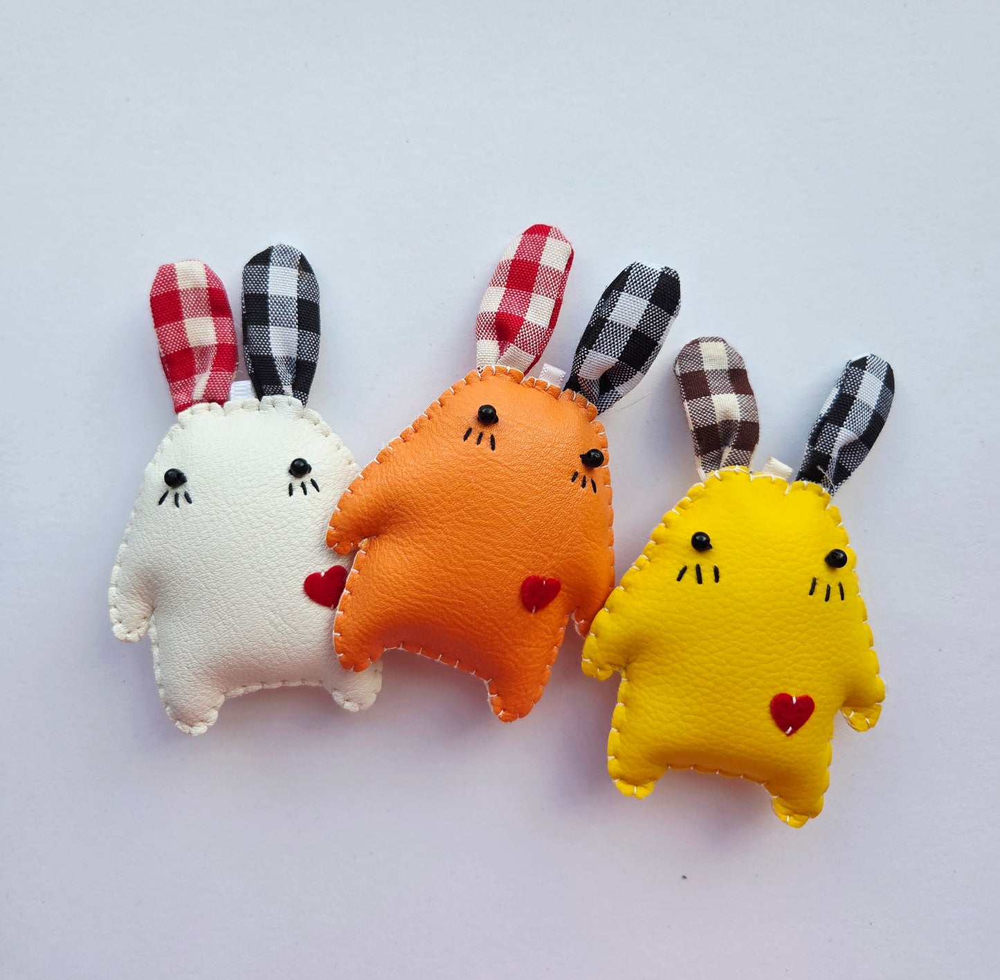 Clear Bag with Cutie Keychain Charm