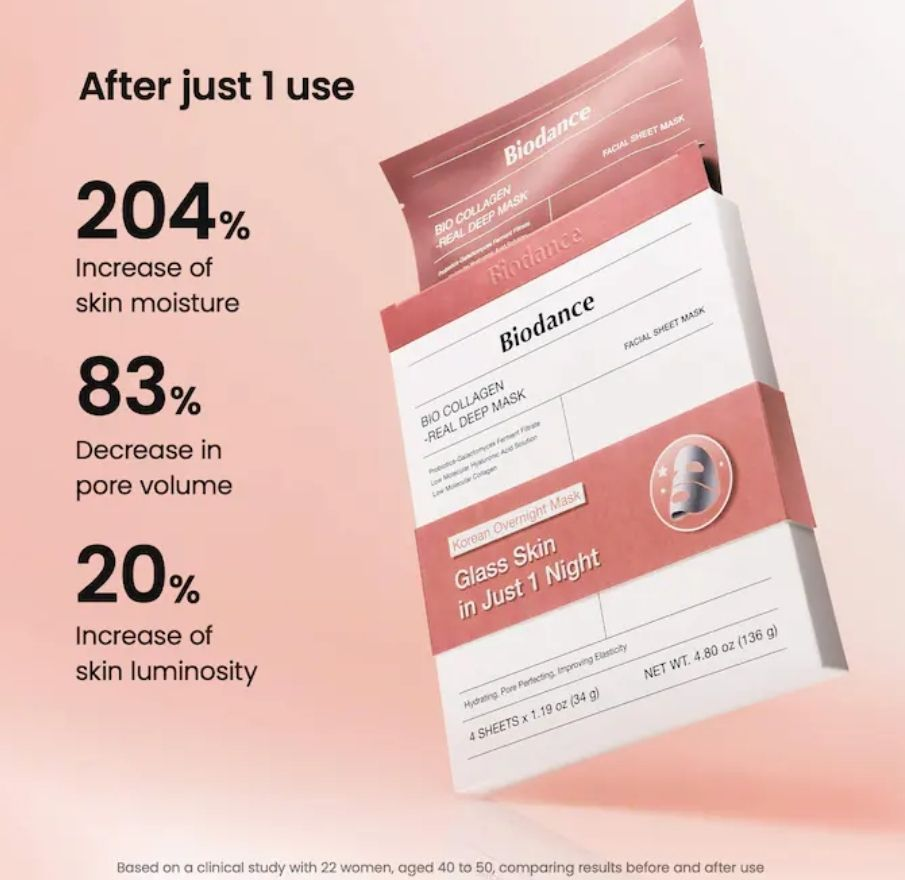 Biodance Bio-Collagen-Real Deep Mask x 7 Sheets