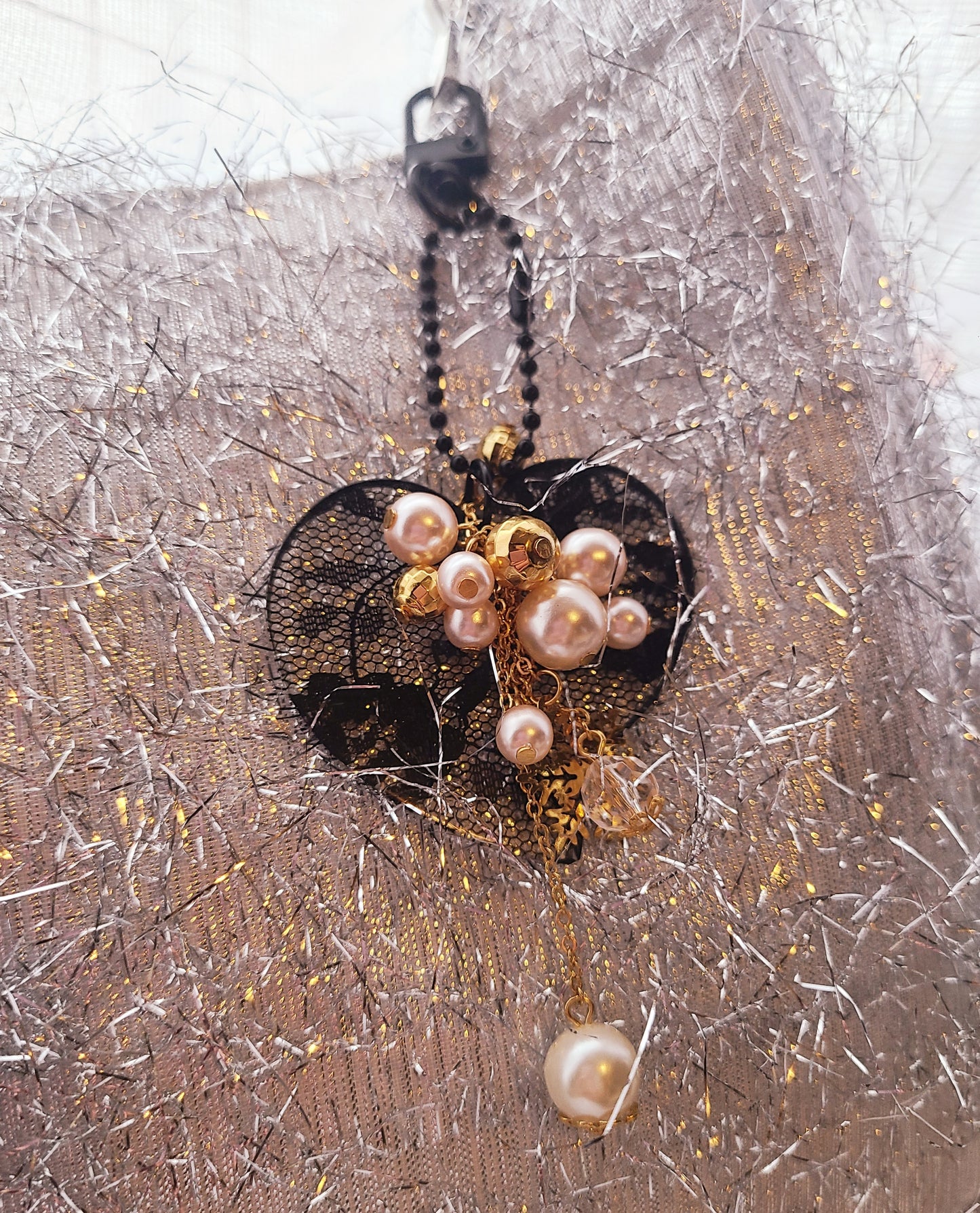 Heart Keychain, Bag Charm