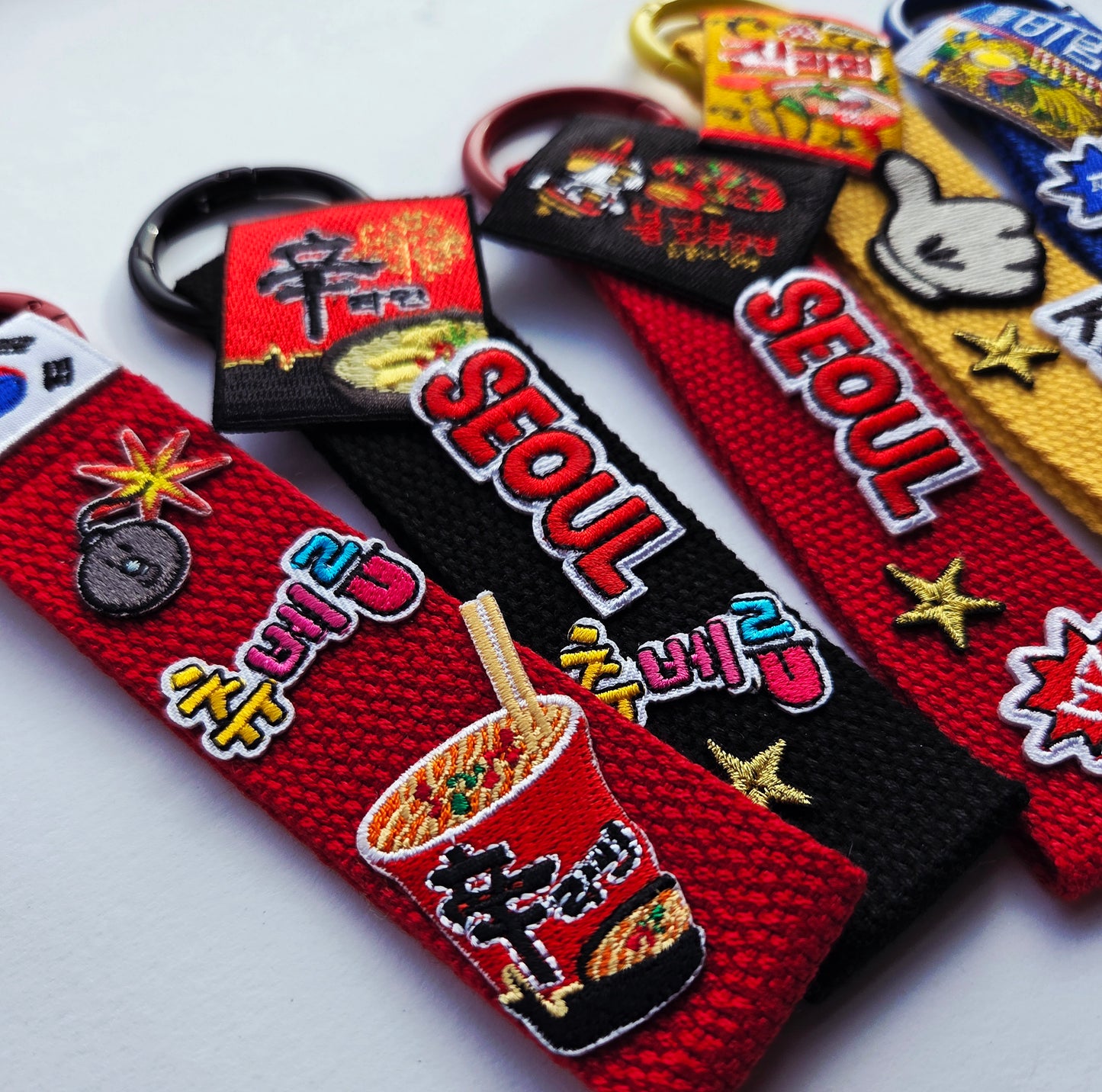 Korean Noodle Ramyun Keychain, Charm