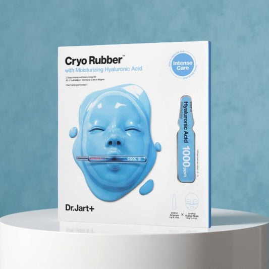 Cryo Rubber™ Face Mask with Hyaluronic Acid X 1 sheet blue
