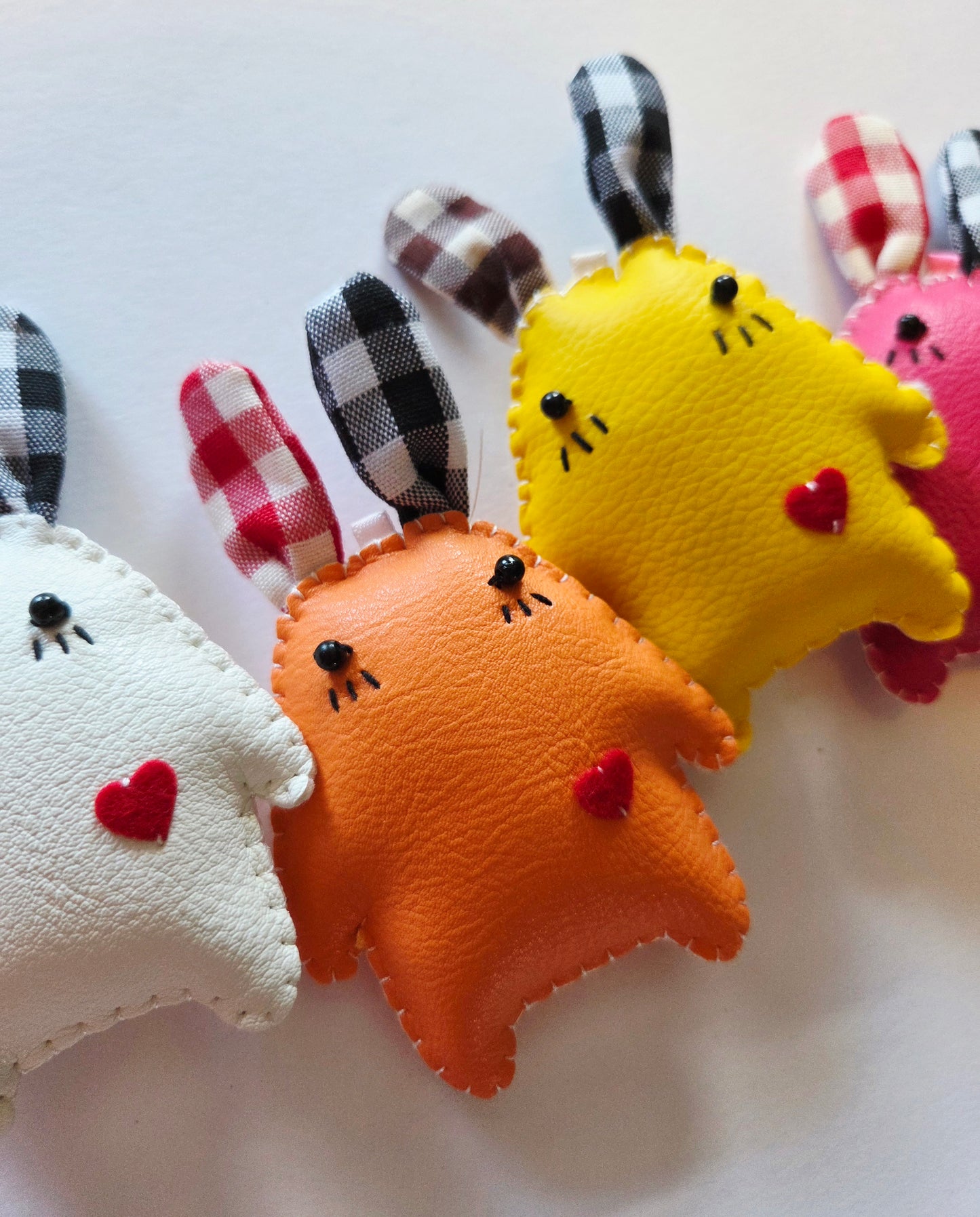 Clear Bag with Cutie Keychain Charm