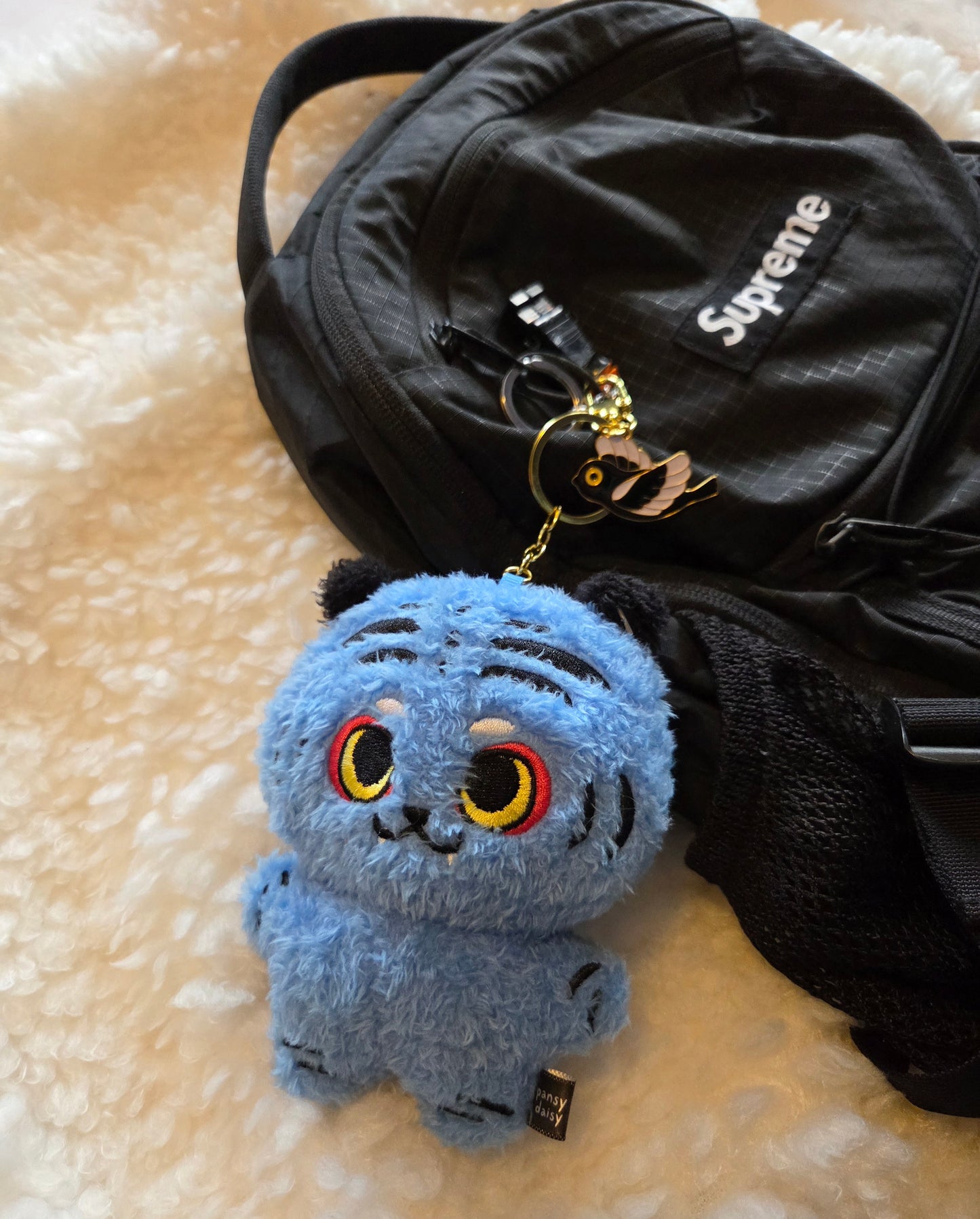 Eco-friendly Derpy Plush Keychain, Charm