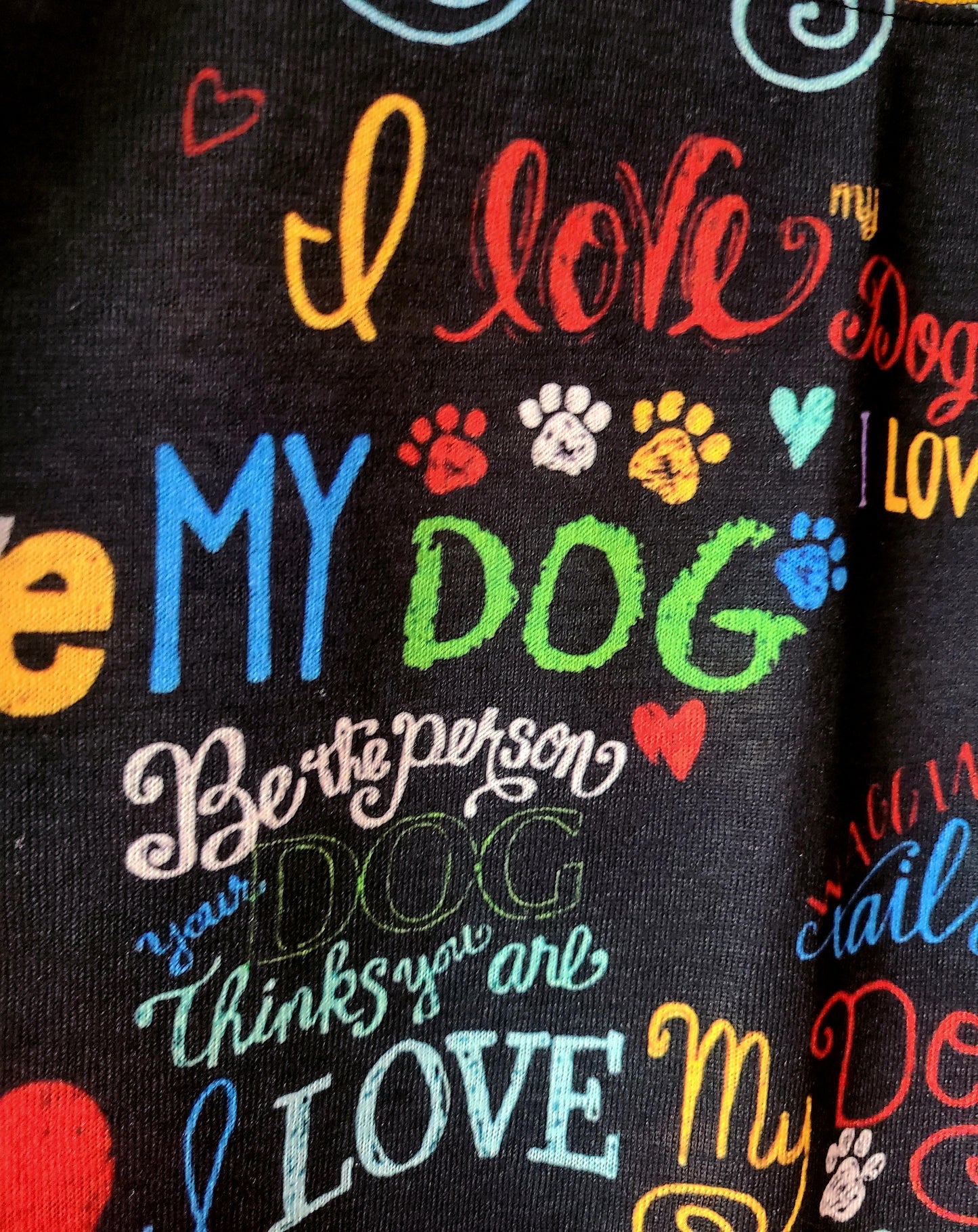 I Love My Dog Crop top