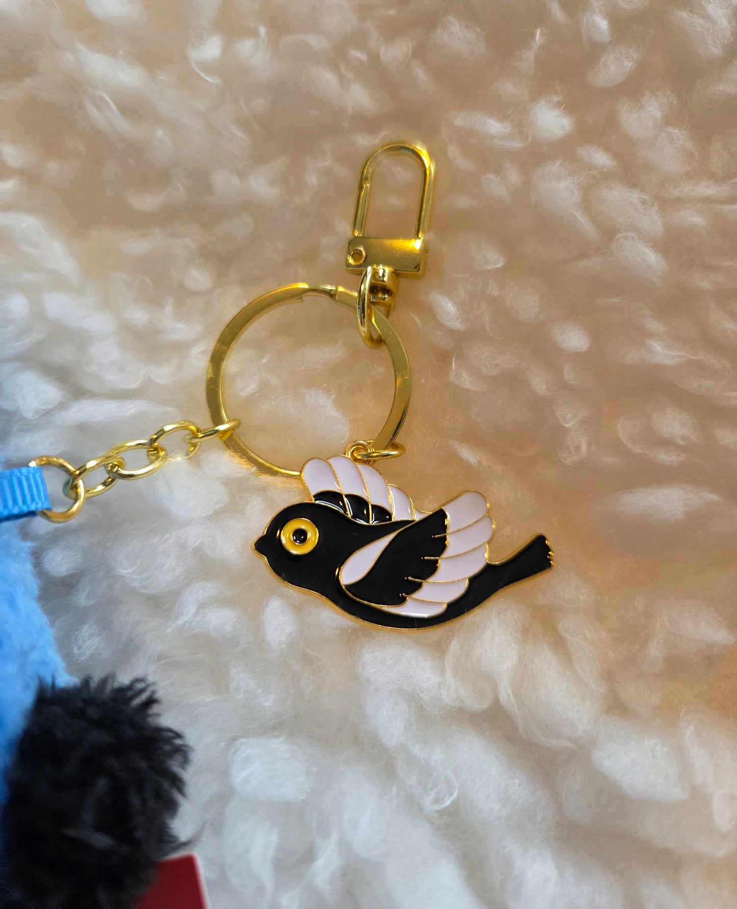 Eco-friendly Derpy Plush Keychain, Charm