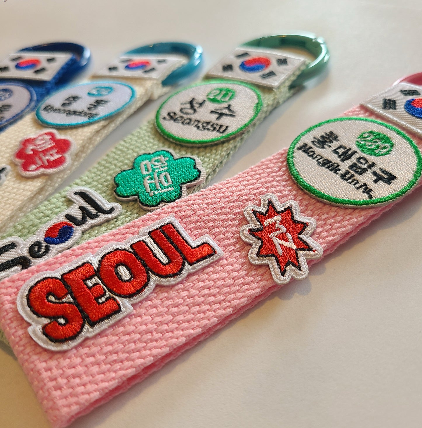 Seoul Subway station Keychain Charm