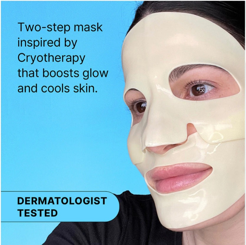 Cryo Rubber™ Brightening Face Mask X 1 sheet Yellow