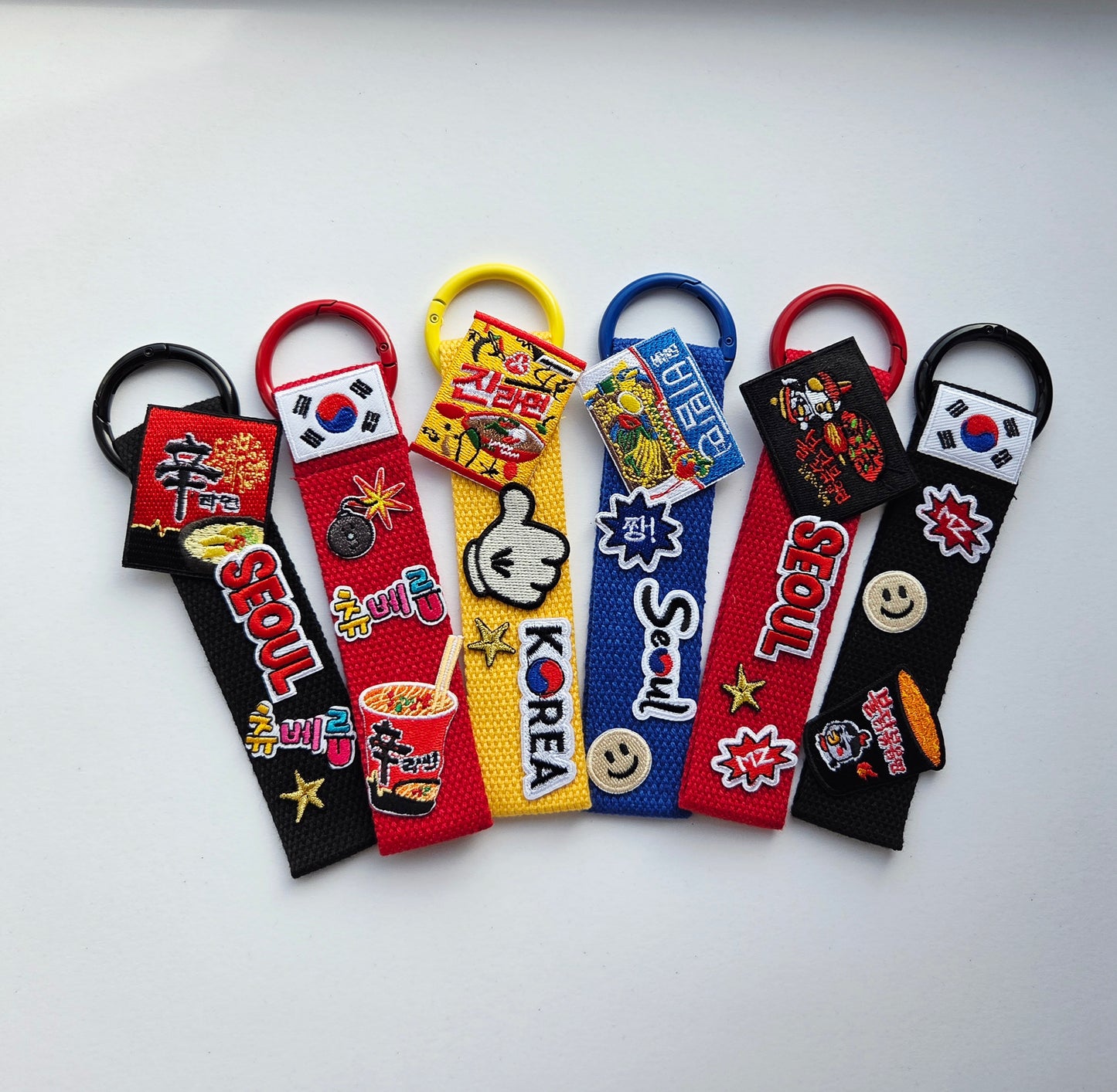 Korean Noodle Ramyun Keychain, Charm
