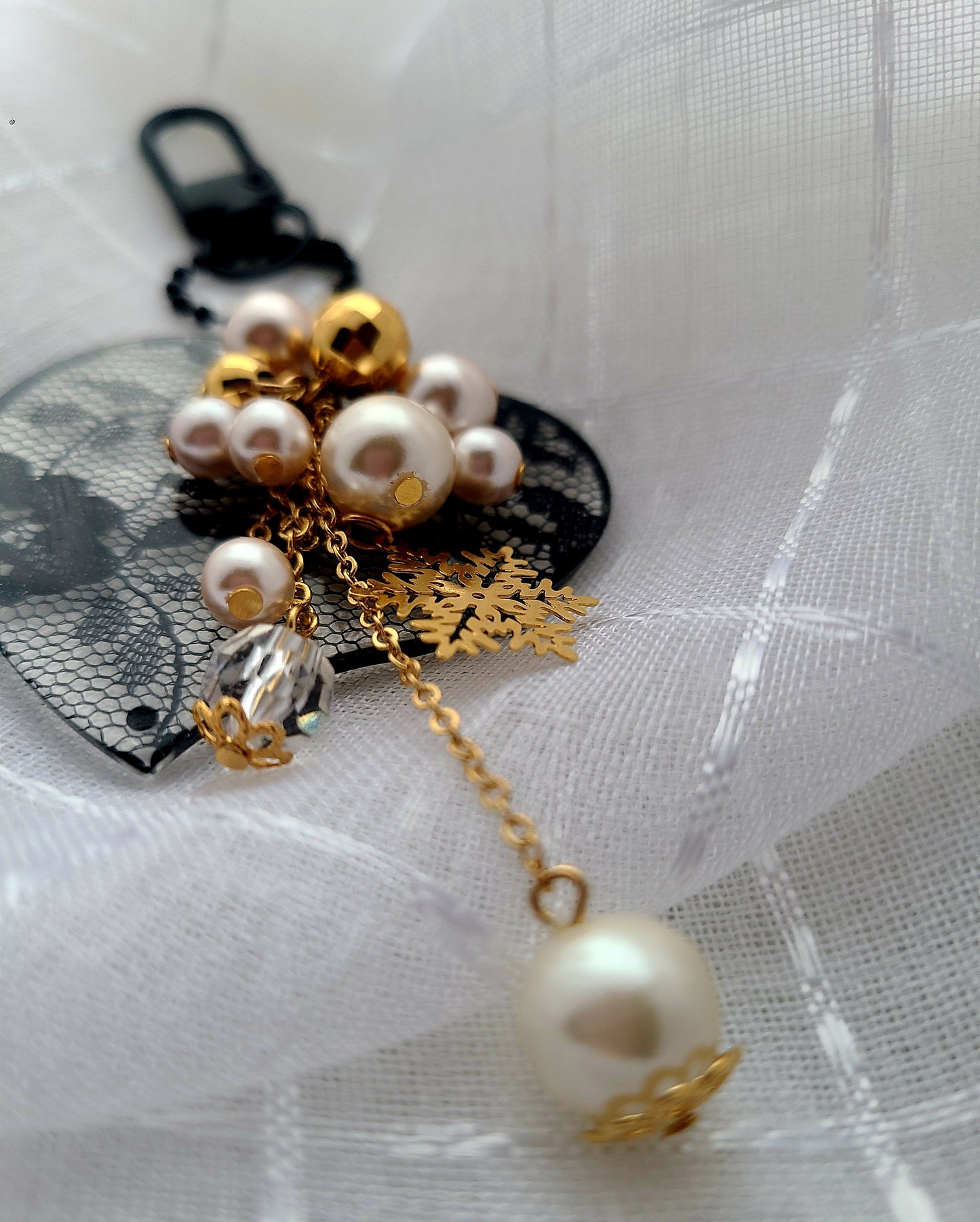 Heart Keychain, Bag Charm