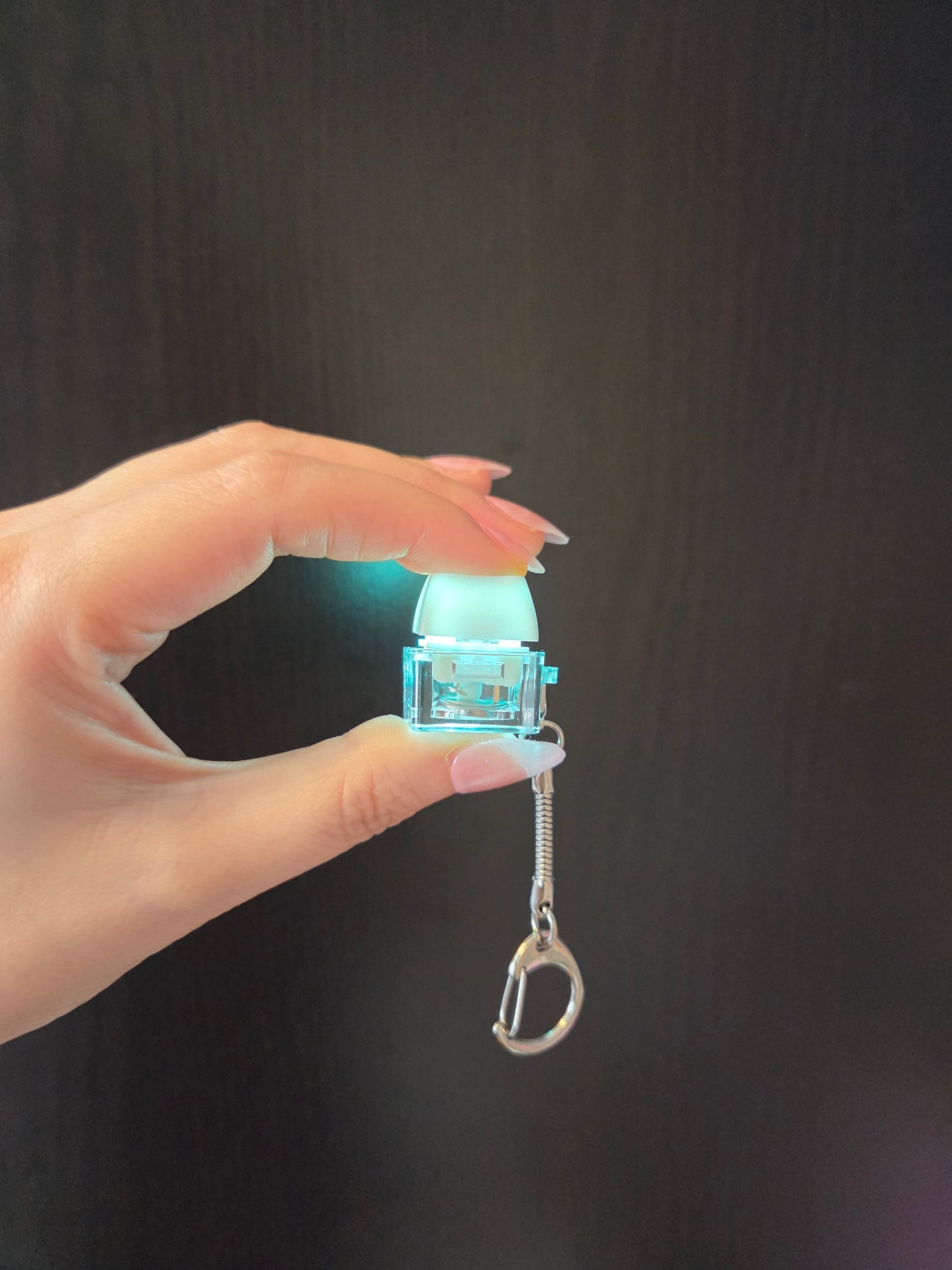 Korean Flag, Taegeuk Keyboard Keycap LED Light Keychain