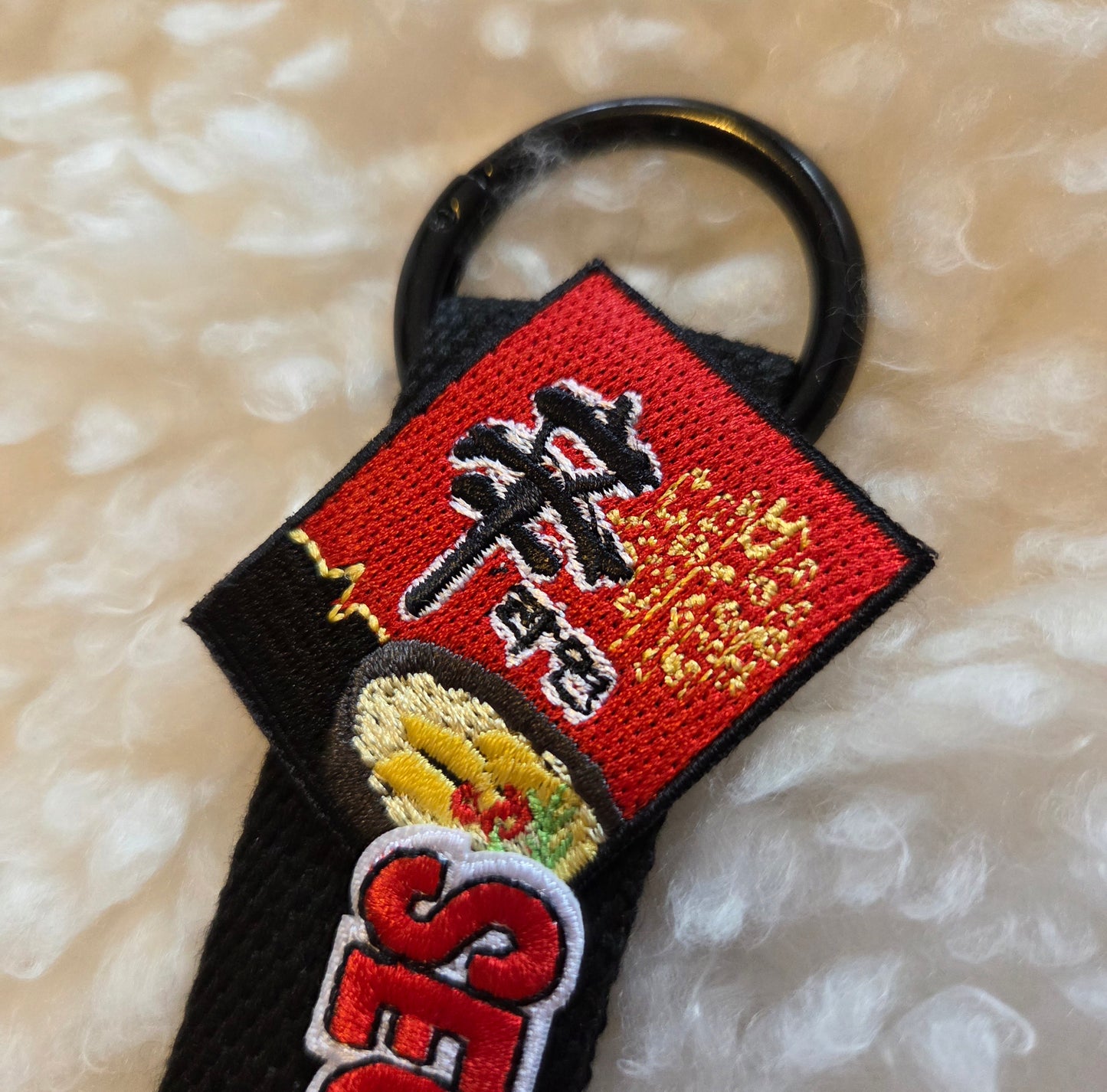 Korean Noodle Ramyun Keychain, Charm